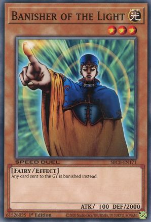 Banisher of the Light (SBCB-EN171) - Speed Duel: Battle City Box 1st Edition - Premium Yugioh Single from Konami - Just $0.25! Shop now at Game Crave Tournament Store