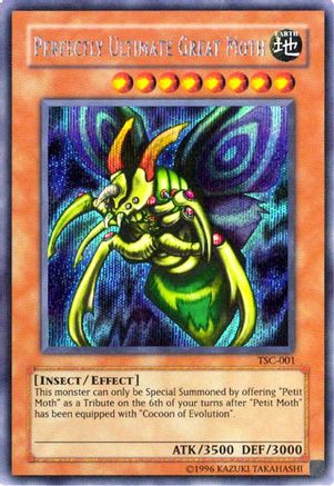 Perfectly Ultimate Great Moth (The Sacred Cards) (TSC-001) - Yu-Gi-Oh! Video Game Promotional Cards Limited - Premium Yugioh Single from Konami - Just $4.61! Shop now at Game Crave Tournament Store