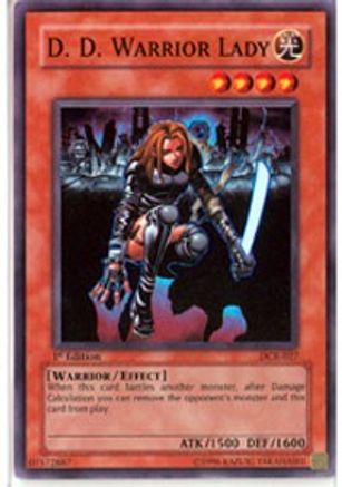 D.D. Warrior Lady (DCR-027) - Dark Crisis Unlimited - Premium Yugioh Single from Konami - Just $4.50! Shop now at Game Crave Tournament Store