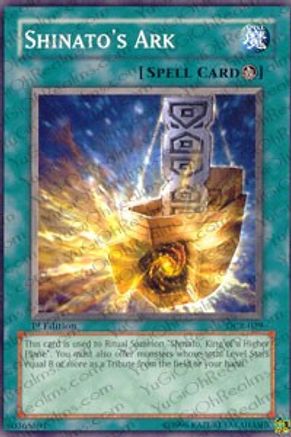 Shinato's Ark (DCR-029) - Dark Crisis 1st Edition - Premium Yugioh Single from Konami - Just $2.06! Shop now at Game Crave Tournament Store