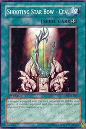 Shooting Star Bow - Ceal (DCR-033) - Dark Crisis Unlimited - Premium Yugioh Single from Konami - Just $0.08! Shop now at Game Crave Tournament Store