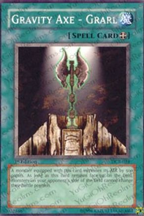 Gravity Axe - Grarl (DCR-034) - Dark Crisis Unlimited - Premium Yugioh Single from Konami - Just $0.25! Shop now at Game Crave Tournament Store