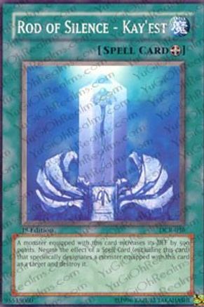 Rod of Silence - Kay'est (DCR-036) - Dark Crisis 1st Edition - Premium Yugioh Single from Konami - Just $0.25! Shop now at Game Crave Tournament Store