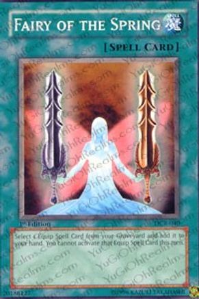 Fairy of the Spring (DCR-040) - Dark Crisis Unlimited - Premium Yugioh Single from Konami - Just $0.21! Shop now at Game Crave Tournament Store