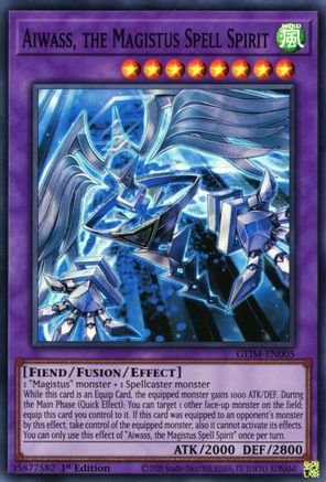 Aiwass, the Magistus Spell Spirit (GEIM-EN005) - Genesis Impact 1st Edition - Premium Yugioh Single from Konami - Just $0.25! Shop now at Game Crave Tournament Store