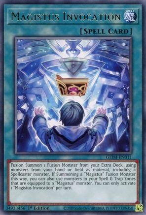 Magistus Invocation (GEIM-EN011) - Genesis Impact 1st Edition - Premium Yugioh Single from Konami - Just $0.25! Shop now at Game Crave Tournament Store