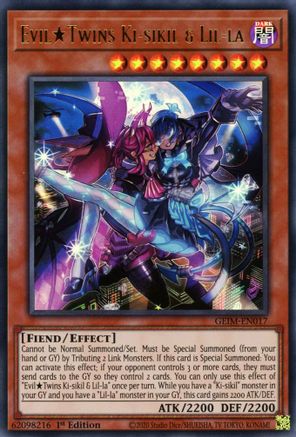 Evil Twins Ki-sikil & Lil-la (GEIM-EN017) - Genesis Impact 1st Edition - Premium Yugioh Single from Konami - Just $2.54! Shop now at Game Crave Tournament Store