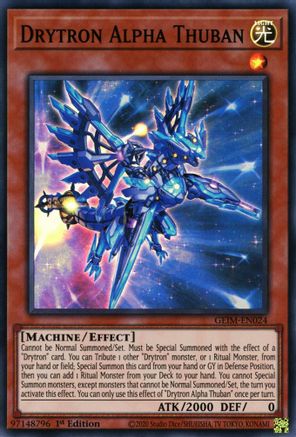 Drytron Alpha Thuban (GEIM-EN024) - Genesis Impact 1st Edition - Premium Yugioh Single from Konami - Just $0.70! Shop now at Game Crave Tournament Store