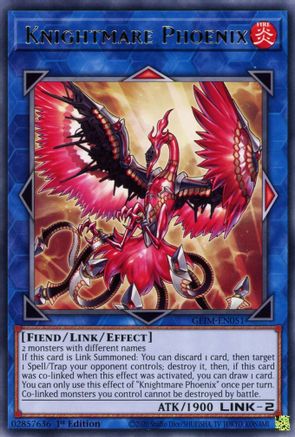 Knightmare Phoenix (GEIM-EN051) - Genesis Impact 1st Edition - Premium Yugioh Single from Konami - Just $0.08! Shop now at Game Crave Tournament Store
