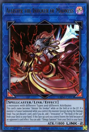 Aleister the Invoker of Madness (GEIM-EN053) - Genesis Impact 1st Edition - Premium Yugioh Single from Konami - Just $0.49! Shop now at Game Crave Tournament Store