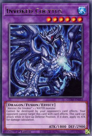 Invoked Cocytus (GEIM-EN055) - Genesis Impact 1st Edition - Premium Yugioh Single from Konami - Just $0.25! Shop now at Game Crave Tournament Store