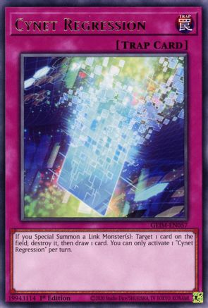 Cynet Regression (GEIM-EN057) - Genesis Impact 1st Edition - Premium Yugioh Single from Konami - Just $0.25! Shop now at Game Crave Tournament Store