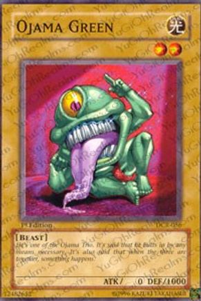 Ojama Green (DCR-056) - Dark Crisis 1st Edition - Premium Yugioh Single from Konami - Just $0.12! Shop now at Game Crave Tournament Store