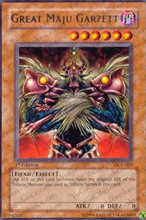 Great Maju Garzett (DCR-063) - Dark Crisis Unlimited - Premium Yugioh Single from Konami - Just $0.76! Shop now at Game Crave Tournament Store
