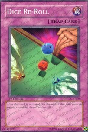 Dice Re-Roll (DCR-100) - Dark Crisis Unlimited - Premium Yugioh Single from Konami - Just $0.35! Shop now at Game Crave Tournament Store