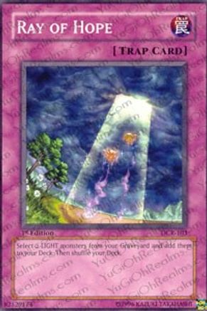 Ray of Hope (DCR-103) - Dark Crisis 1st Edition - Premium Yugioh Single from Konami - Just $0.25! Shop now at Game Crave Tournament Store
