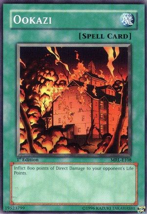 Ookazi (MRL-E108) - Magic Ruler 1st Edition - Premium Yugioh Single from Konami - Just $0.44! Shop now at Game Crave Tournament Store