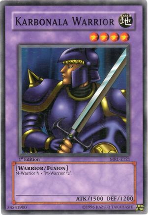 Karbonala Warrior (MRL-E121) - Magic Ruler Unlimited - Premium Yugioh Single from Konami - Just $8.44! Shop now at Game Crave Tournament Store