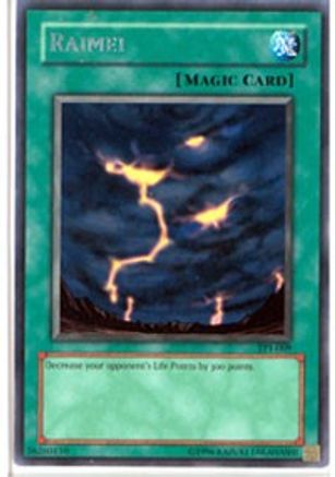 Raimei (TP1-009) - Tournament Pack 1 Unlimited - Premium Yugioh Single from Konami - Just $25.40! Shop now at Game Crave Tournament Store