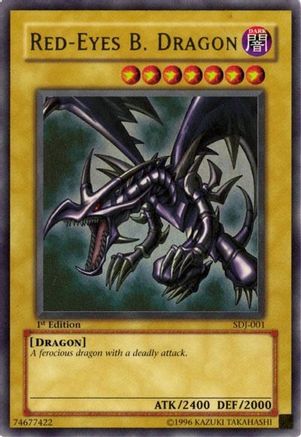 Game Crave Tournament Store - Red-Eyes B. Dragon (SDJ-001) - Starter Deck: Joey 1st Edition Game Crave Tournament Store - Red-Eyes B. Dragon (SDJ-001) - Starter Deck: Joey 1st Edition
