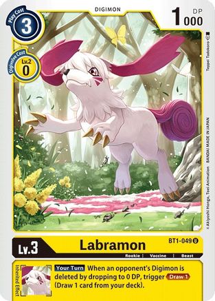 Labramon (BT1-049) - Release Special Booster - Premium Digimon Single from Bandai - Just $0.08! Shop now at Game Crave Tournament Store