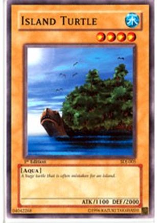 Island Turtle (SDJ-005) - Starter Deck: Joey 1st Edition - Premium Yugioh Single from Konami - Just $0.45! Shop now at Game Crave Tournament Store