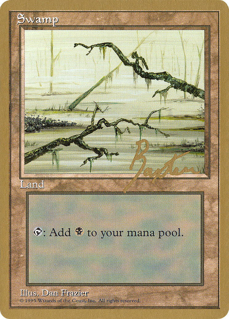 Swamp (PTC-GB371) - Pro Tour Collector Set - Premium MTG Single from Wizards of the Coast - Just $0.23! Shop now at Game Crave Tournament Store