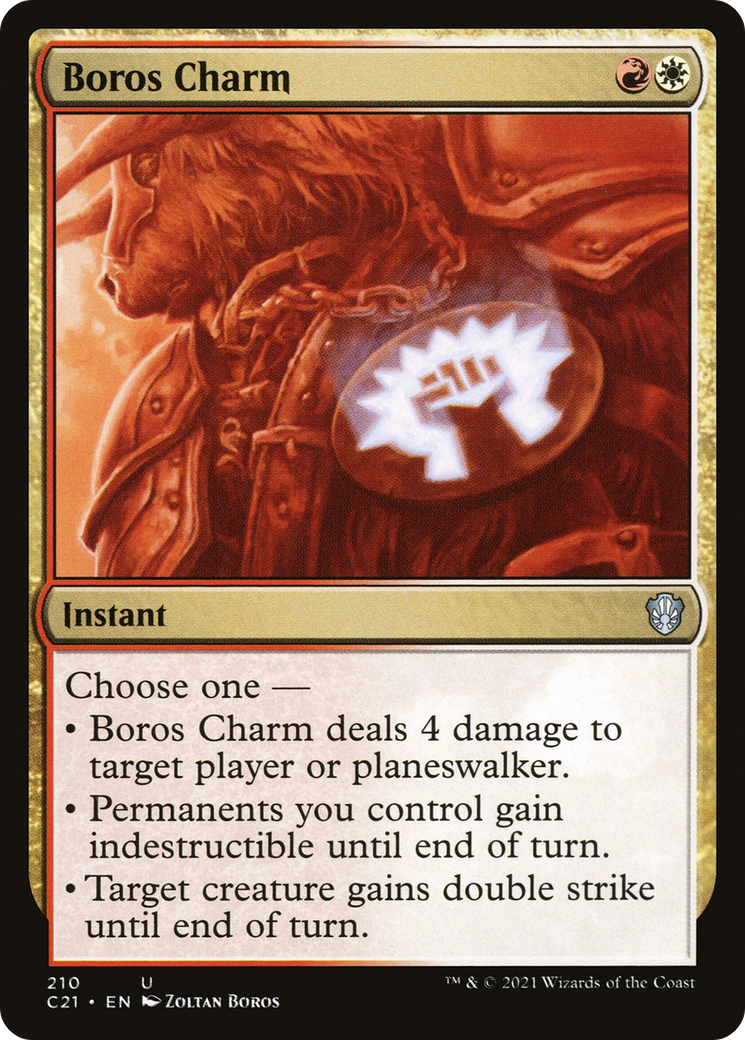 Boros Charm (C21-210) - Commander 2021 - Premium MTG Single from Wizards of the Coast - Just $4.16! Shop now at Game Crave Tournament Store