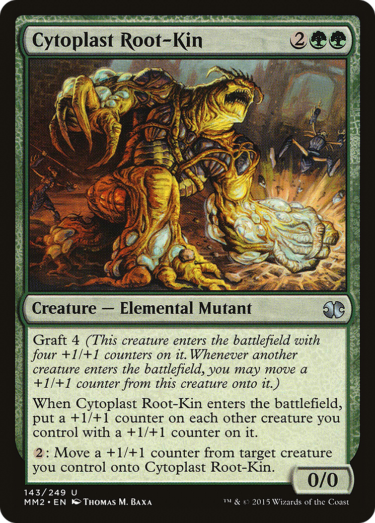 Cytoplast Root-Kin (MM2-143) - Modern Masters 2015 - Premium MTG Single from Wizards of the Coast - Just $0.08! Shop now at Game Crave Tournament Store