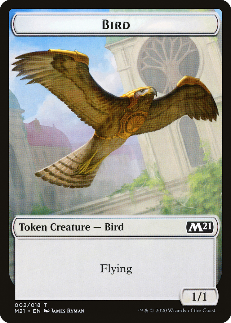 Bird (TM21-002) - Core Set 2021 Tokens Foil - Premium MTG Single from Wizards of the Coast - Just $0! Shop now at Game Crave Tournament Store