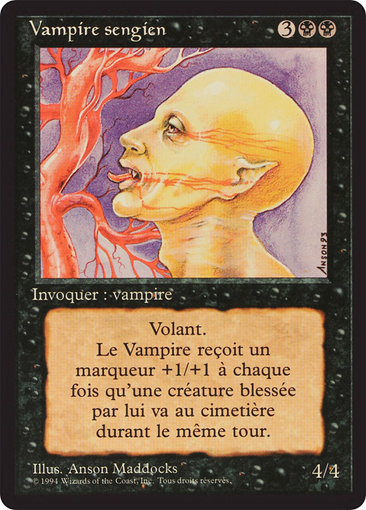 Sengir Vampire (FBB-129) - Foreign Black Border - Premium MTG Single from Wizards of the Coast - Just $17.78! Shop now at Game Crave Tournament Store