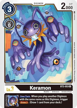 Keramon (BT2-053) - Release Special Booster - Premium Digimon Single from Bandai - Just $5.64! Shop now at Game Crave Tournament Store