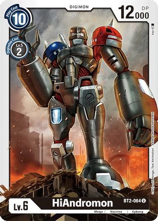 HiAndromon (BT2-064) - Release Special Booster - Premium Digimon Single from Bandai - Just $0.08! Shop now at Game Crave Tournament Store