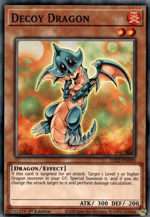 Decoy Dragon (LDS2-EN003) - Legendary Duelists: Season 2 1st Edition - Premium Yugioh Single from Konami - Just $0.25! Shop now at Game Crave Tournament Store