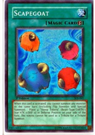 Scapegoat (SDJ-041) - Starter Deck: Joey Unlimited - Premium Yugioh Single from Konami - Just $0.62! Shop now at Game Crave Tournament Store