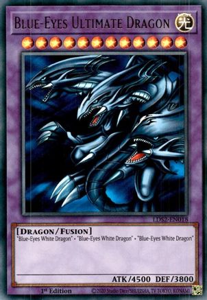 Blue-Eyes Ultimate Dragon (LDS2-EN018) - Legendary Duelists: Season 2 1st Edition - Premium Yugioh Single from Konami - Just $1.10! Shop now at Game Crave Tournament Store