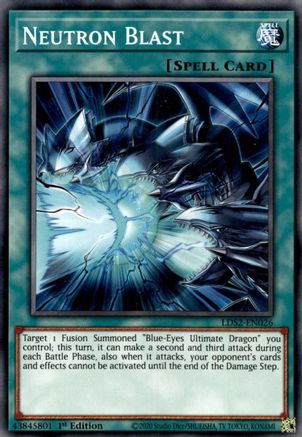 Neutron Blast (LDS2-EN026) - Legendary Duelists: Season 2 1st Edition - Premium Yugioh Single from Konami - Just $0.25! Shop now at Game Crave Tournament Store