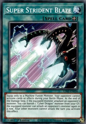 Super Strident Blaze (LDS2-EN036) - Legendary Duelists: Season 2 1st Edition - Premium Yugioh Single from Konami - Just $0.25! Shop now at Game Crave Tournament Store