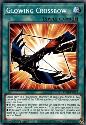 Glowing Crossbow (LDS2-EN045) - Legendary Duelists: Season 2 1st Edition - Premium Yugioh Single from Konami - Just $0.25! Shop now at Game Crave Tournament Store