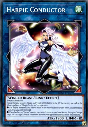 Harpie Conductor (LDS2-EN078) - Legendary Duelists: Season 2 1st Edition - Premium Yugioh Single from Konami - Just $0.26! Shop now at Game Crave Tournament Store