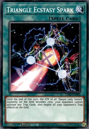 Triangle Ecstasy Spark (LDS2-EN082) - Legendary Duelists: Season 2 1st Edition - Premium Yugioh Single from Konami - Just $0.25! Shop now at Game Crave Tournament Store