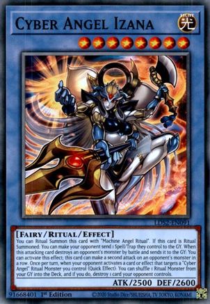 Cyber Angel Izana (LDS2-EN091) - Legendary Duelists: Season 2 1st Edition - Premium Yugioh Single from Konami - Just $0.25! Shop now at Game Crave Tournament Store