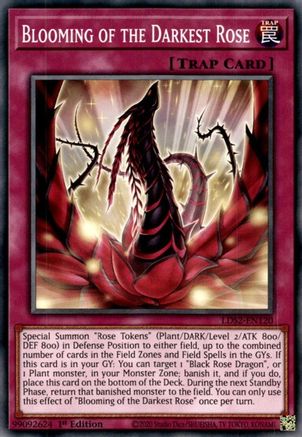 Blooming of the Darkest Rose (LDS2-EN120) - Legendary Duelists: Season 2 1st Edition - Premium Yugioh Single from Konami - Just $0.25! Shop now at Game Crave Tournament Store