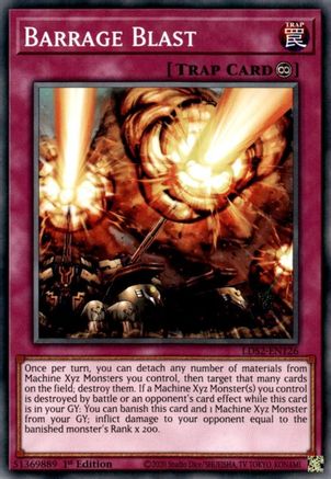 Barrage Blast (LDS2-EN126) - Legendary Duelists: Season 2 1st Edition - Premium Yugioh Single from Konami - Just $0.25! Shop now at Game Crave Tournament Store