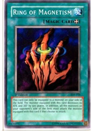 Ring of Magnetism (SDP-039) - Starter Deck: Pegasus Unlimited - Premium Yugioh Single from Konami - Just $0.25! Shop now at Game Crave Tournament Store