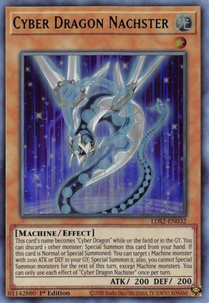 Cyber Dragon Nachster (Green) (LDS2-EN032) - Legendary Duelists: Season 2 1st Edition - Premium Yugioh Single from Konami - Just $0.68! Shop now at Game Crave Tournament Store