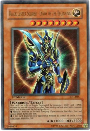 Black Luster Soldier - Envoy of the Beginning (IOC-025) - Invasion of Chaos 1st Edition - Premium Yugioh Single from Konami - Just $144.84! Shop now at Game Crave Tournament Store