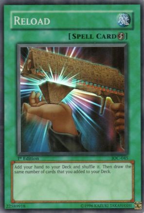 Reload (IOC-045) - Invasion of Chaos 1st Edition - Premium Yugioh Single from Konami - Just $2.03! Shop now at Game Crave Tournament Store