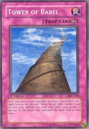 Tower of Babel (IOC-050) - Invasion of Chaos Unlimited - Premium Yugioh Single from Konami - Just $0.25! Shop now at Game Crave Tournament Store