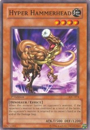 Hyper Hammerhead (IOC-074) - Invasion of Chaos Unlimited - Premium Yugioh Single from Konami - Just $0.27! Shop now at Game Crave Tournament Store